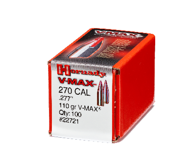 Hornady 270cal 110gr V-Max W/C #22721 - BLUE COLLAR RELOADING