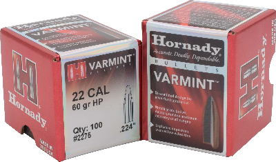 Hornady 22cal 60gr HP #2275 - BLUE COLLAR RELOADING