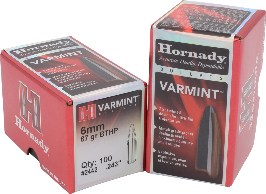 Hornady 6mm 87gr BTHP #2442 - BLUE COLLAR RELOADING