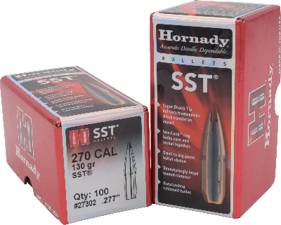 Hornady 270cal 130gr SST #27302 - BLUE COLLAR RELOADING