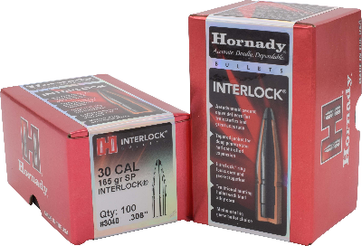 Hornady 30cal 165gr SP #3040