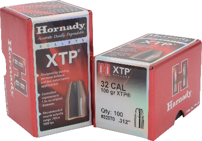 Hornady 32cal 100gr XTP #32070 - BLUE COLLAR RELOADING