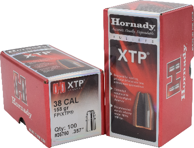 Hornady 38cal 158gr FP-XTP #35780 - BLUE COLLAR RELOADING