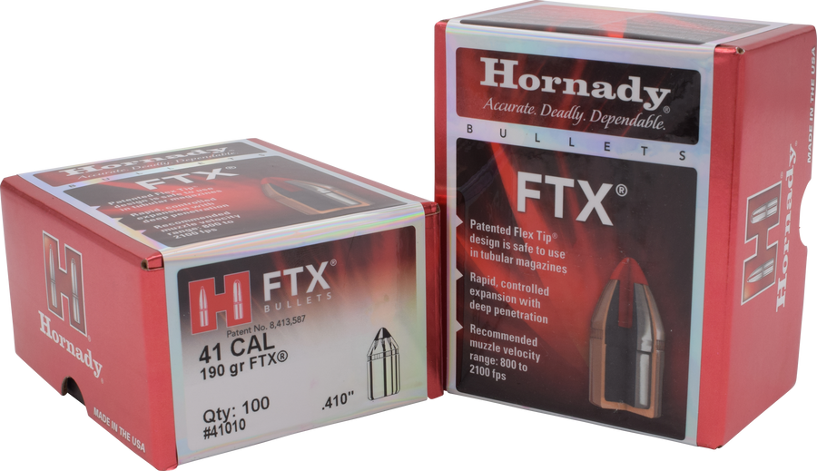 Hornady 41cal 190gr FTX #41010 - BLUE COLLAR RELOADING