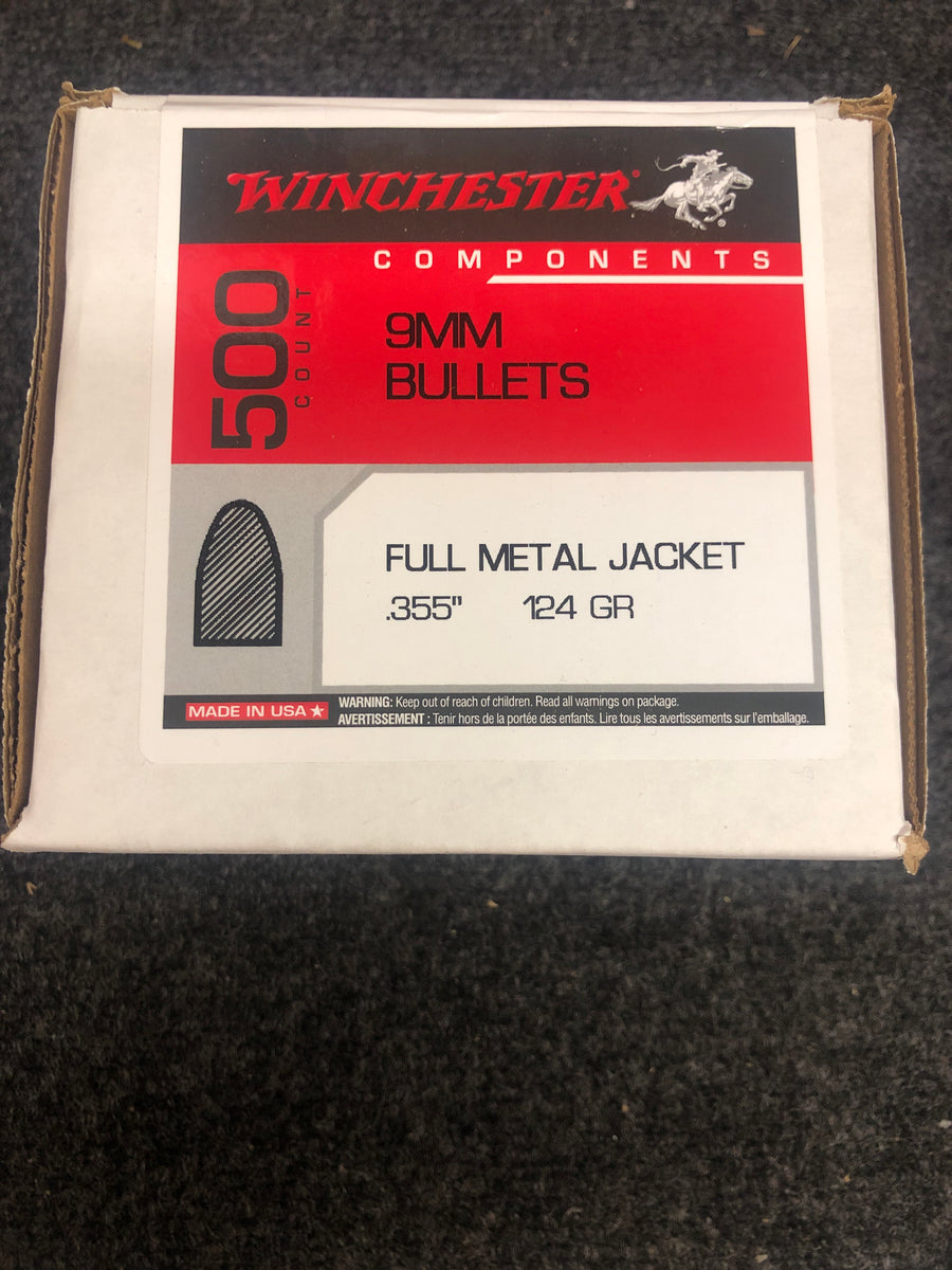 Winchester 9mm 124gr FMJ-FB - BLUE COLLAR RELOADING