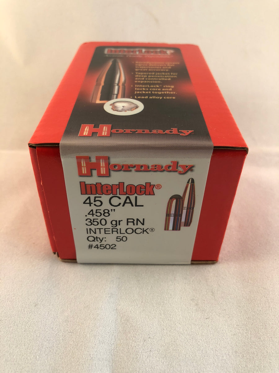 Hornady 45cal 350gr RN #4502 - BLUE COLLAR RELOADING