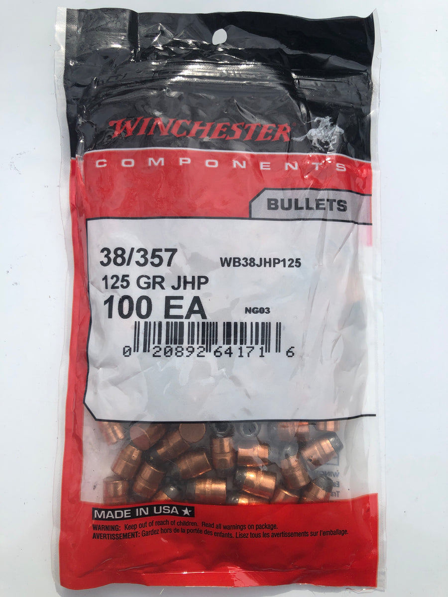 Winchester 38/257 125gr JHP - BLUE COLLAR RELOADING