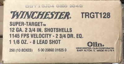 Winchester 12ga 1-1/8oz #8 1145fps *TRGT128