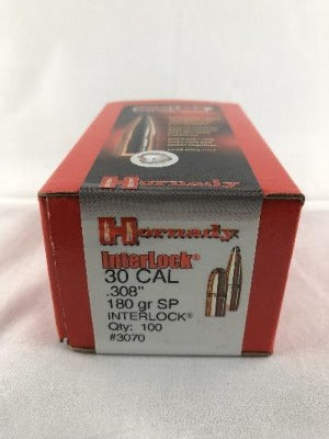 Hornady 30cal 180gr SP  #3070 - BLUE COLLAR RELOADING