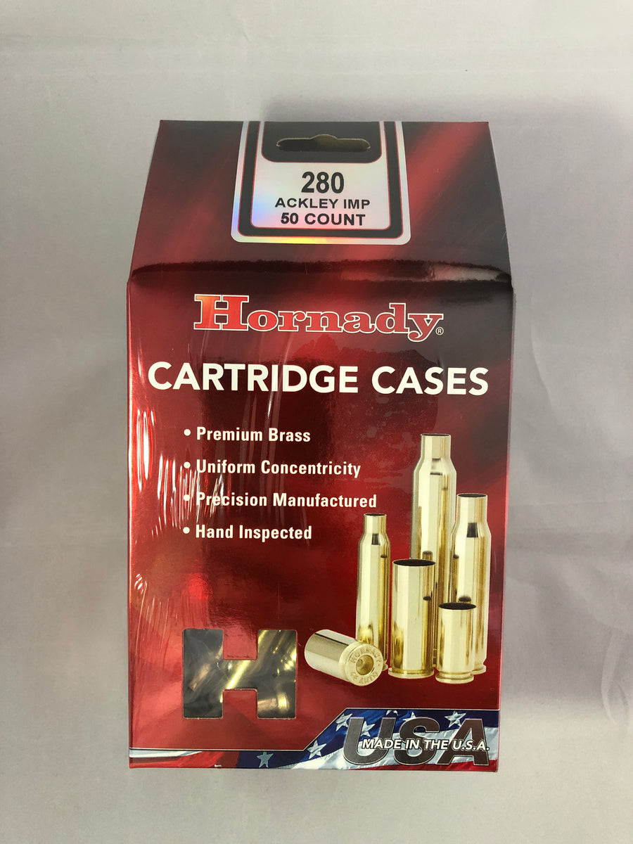 Hornady 280 Ackley Imp Brass #86381 - BLUE COLLAR RELOADING