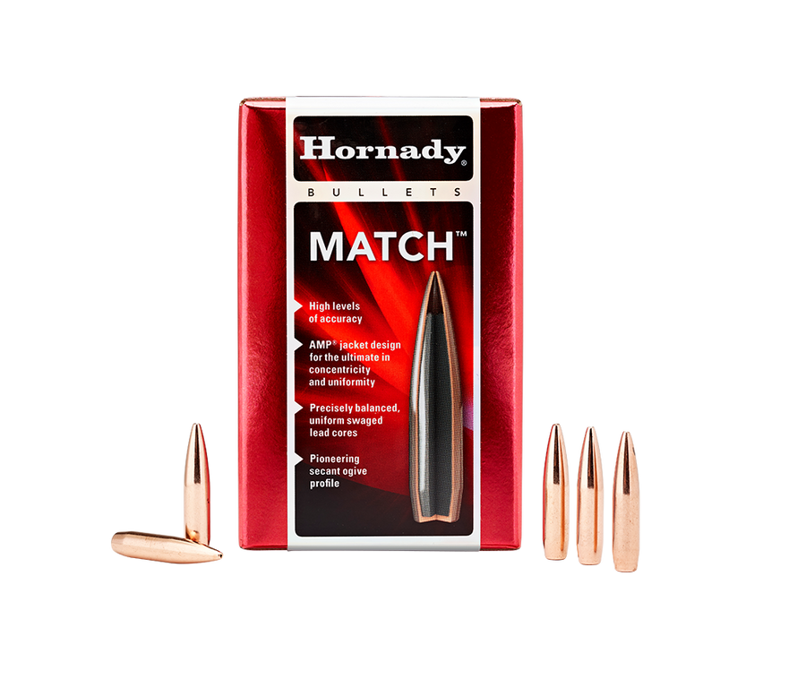 Hornady 30cal 168gr BTHP #305016