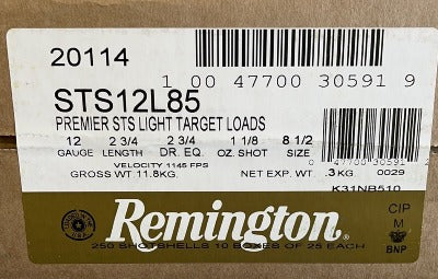 Remington 12ga 1-1/8oz #8.5 1145fps *STS12L85