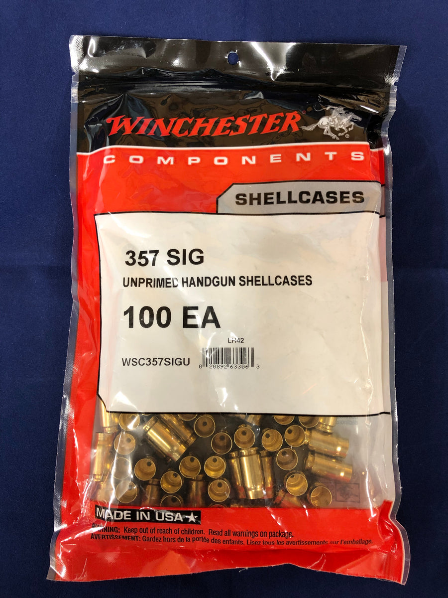 Winchester 357 Sig Brass