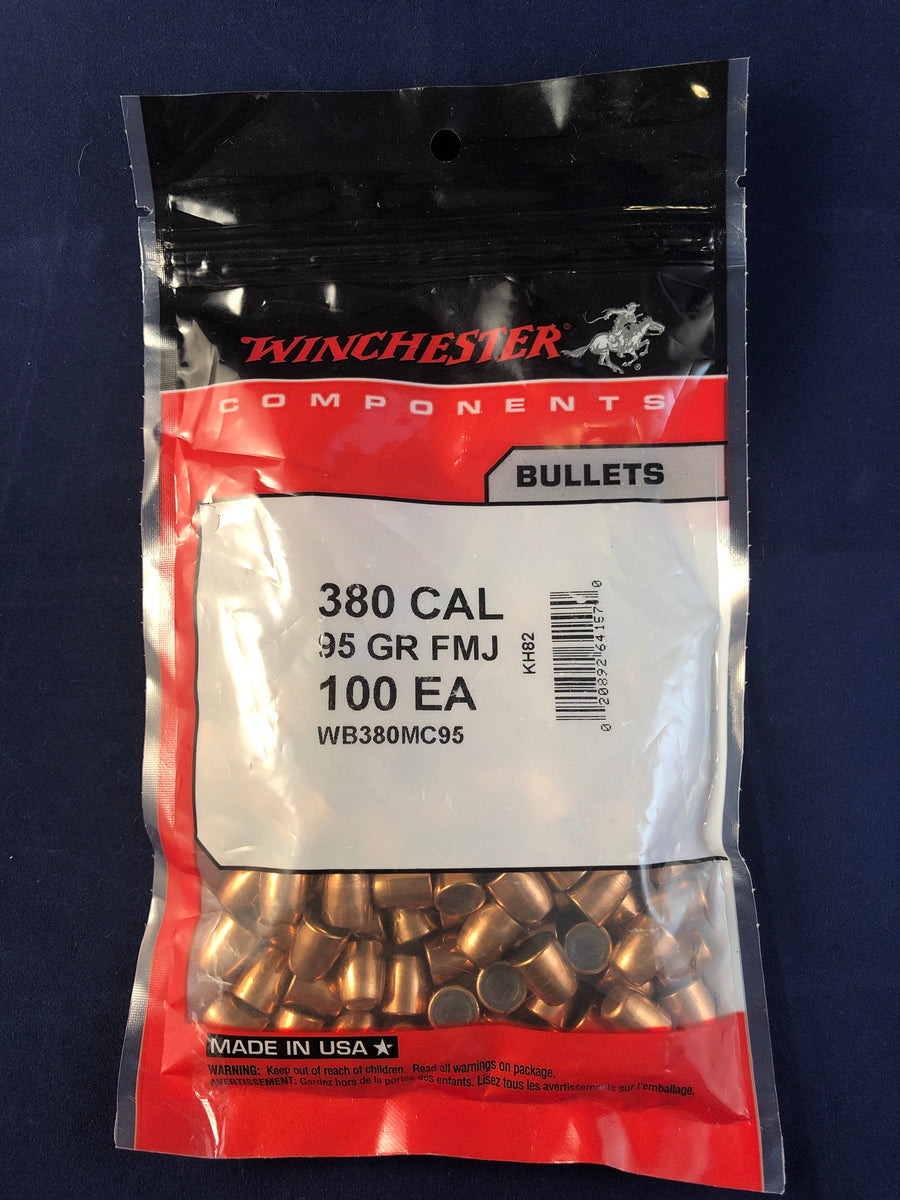 Winchester 380cal 95gr FMJ - BLUE COLLAR RELOADING