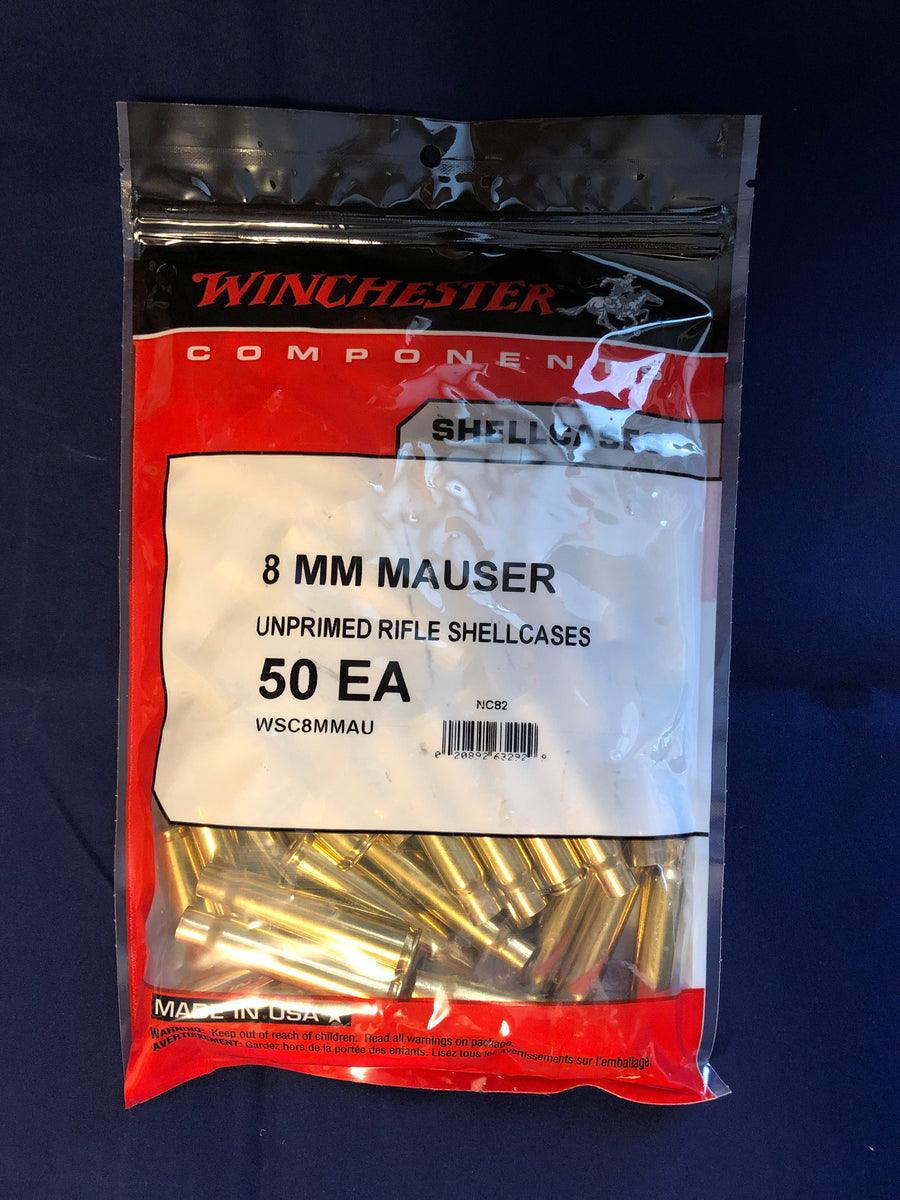 Winchester 8mm Mauser Brass - BLUE COLLAR RELOADING