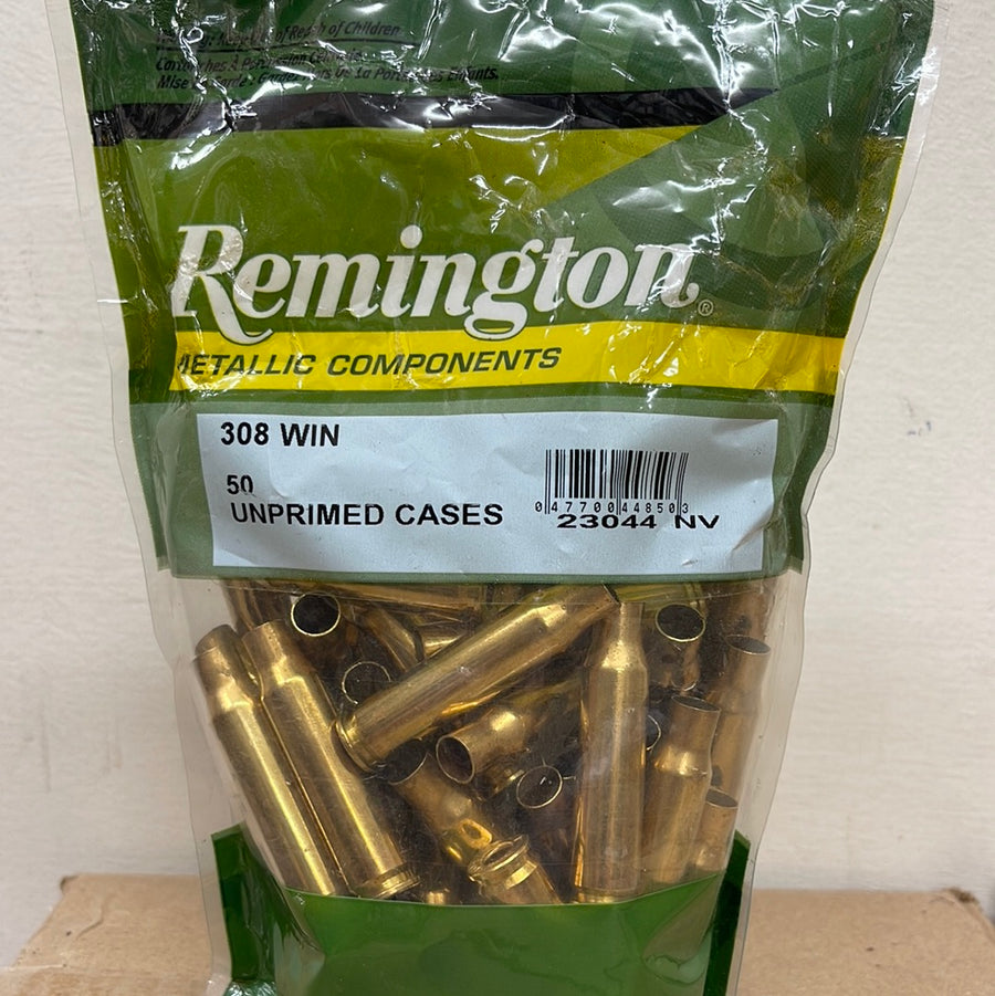 Remington 308 Win Brass 50ct