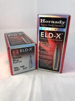 Hornady 6mm 90gr ELD-X #2441 - BLUE COLLAR RELOADING