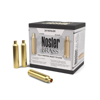 Nosler 26 Nosler Brass #10140 - BLUE COLLAR RELOADING