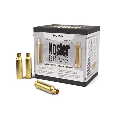 Nosler 300 WSM Brass #11863 - BLUE COLLAR RELOADING