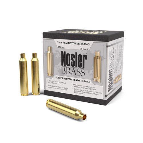 Nosler 7mm Rem Ultra Mag Brass #10188 - BLUE COLLAR RELOADING