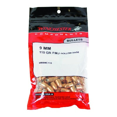 Winchester 9mm 115gr FMJ-HB - BLUE COLLAR RELOADING