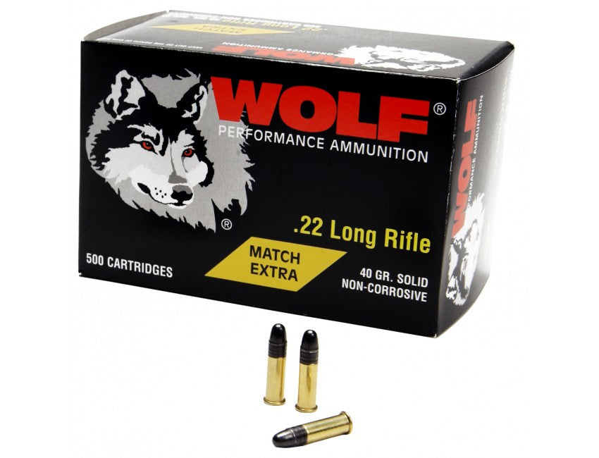 Wolf 22LR 40gr Match Extra - BLUE COLLAR RELOADING